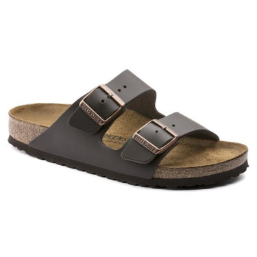 Birkenstock Arizona Sandal Dark Brown Smooth Leather Regular Fit